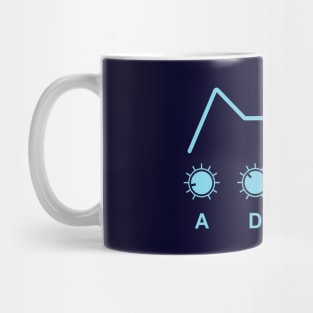 Synthesizer ADSR Mug